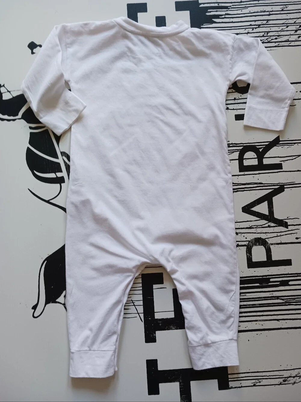 Burberry Cotton Unisex Embroidery Romper Size